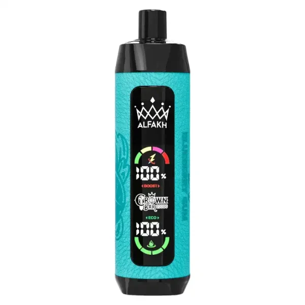 Al Fakher Crown Bar 20K (20000) Puffs 30ML E-liquid LCD Screen Leather Wrap 850mAh Type-C Battery Disposable Vape 32 AL FAKHER CROWN BAR 20K(20000) Puffs 30ML E-liquid LCD Screen Leather Wrap 850mAh Type-C Battery Disposable Vape