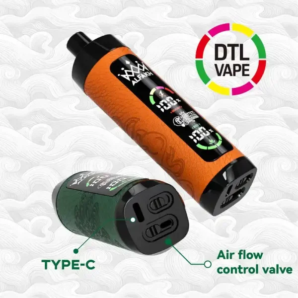 Al Fakher Crown Bar 20K (20000) Puffs 30ML E-liquid LCD Screen Leather Wrap 850mAh Type-C Battery Disposable Vape 30 Al Fakher Crown Bar 20K (20000) Puffs 30ML E-liquid LCD Screen Leather Wrap 850mAh Type-C Battery Disposable Vape vape-store.cn