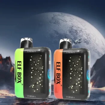 Home 32 ELF BOX PULSE X 25k (25000) Puffs 3D Curved Screen 18ml E-liquid Beautiful Disposable Vape