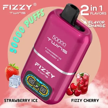 Home 36 Fizzy Twins 50K (50000) Puffs Dual Flavors 50ML E-liquid Mesh Coil 850 mAh Battery 2% 5% Nicotine LCD Screen Disposable Vape – A New Era in Vaping Innovation