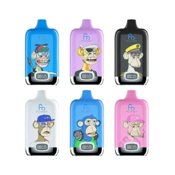 Home 25 RandM Fumot Digital Box 12K (12000) Puffs 2% 5% Nicotine 20 ML E-liquid 850mAh Battery Disposable Vape