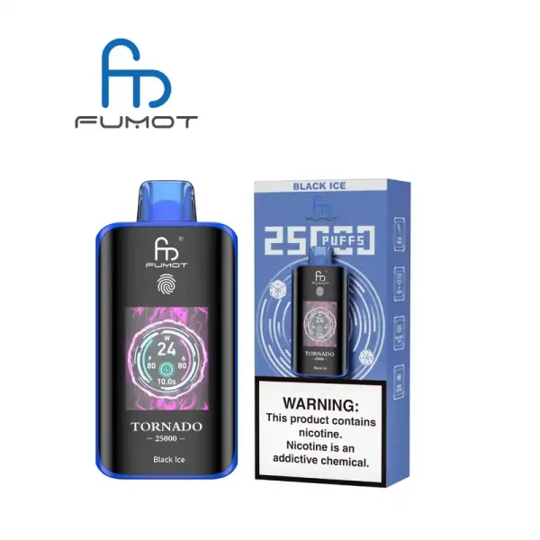 RandM Fumot Tornado 25K (25000) Puffs 3D Curved Screen 2% 5% Nicotine 700mAh Rechargeable Battery Touch Switch Disposable Vape 53 RandM Fumot Tornado 25K (25000) Puffs 3D Curved Screen 2% 5% Nicotine 700mAh Rechargeable Battery  Touch Switch Disposable Vape