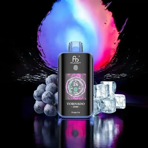 RandM Fumot Tornado 25K (25000) Puffs 3D Curved Screen 2% 5% Nicotine 700mAh Rechargeable Battery Touch Switch Disposable Vape 51 RandM Fumot Tornado 25K (25000) Puffs 3D Curved Screen 2% 5% Nicotine 700mAh Rechargeable Battery  Touch Switch Disposable Vape