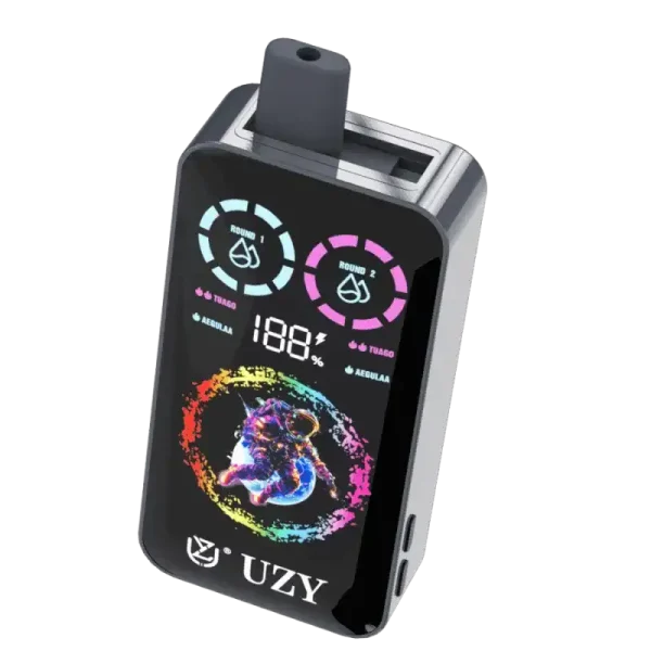 UZY Tornado 30K (30000) Puffs Dual Flavors Smart LCD Display 40mL E-liquid 2% 5% Nicotine 850mAh Battery Disposable Vape 24 UZY Tornado 30K (30000) Puffs Dual Flavors Smart LCD Display 40mL E-liquid 2% 5% Nicotine 850mAh Battery Disposable Vape