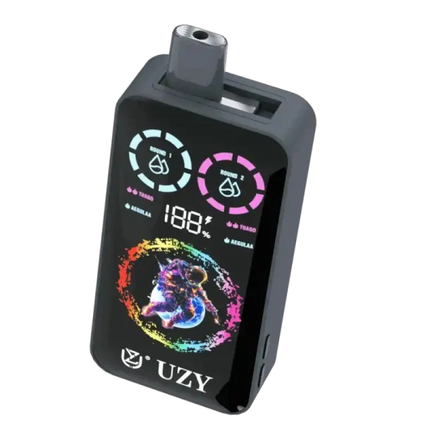 UZY Tornado 30K (30000) Puffs Dual Flavors Smart LCD Display 40mL E-liquid 2% 5% Nicotine 850mAh Battery Disposable Vape 31 UZY Tornado 30K (30000) Puffs Dual Flavors Smart LCD Display 40mL E-liquid 2% 5% Nicotine 850mAh Battery Disposable Vape
