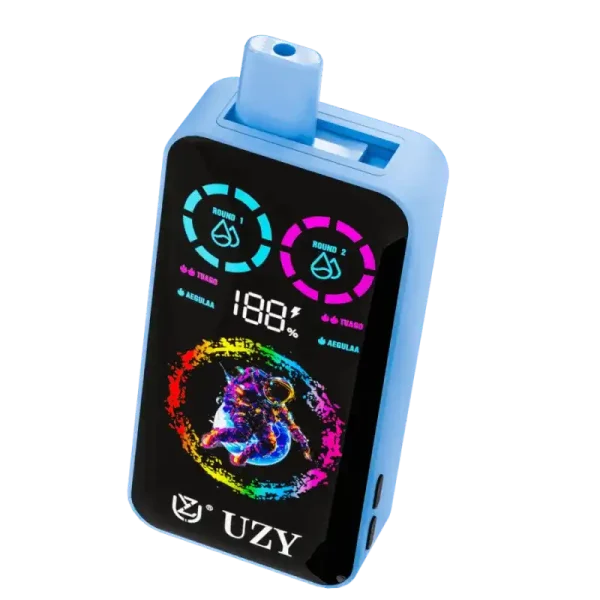 UZY Tornado 30K (30000) Puffs Dual Flavors Smart LCD Display 40mL E-liquid 2% 5% Nicotine 850mAh Battery Disposable Vape 33 UZY Tornado 30K (30000) Puffs Dual Flavors Smart LCD Display 40mL E-liquid 2% 5% Nicotine 850mAh Battery Disposable Vape