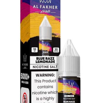 vape-store.cn Blue Razz Lemonade 20MG Strengths 10ML 5000+ Nic Salt E-LIQUIDS by Al Fakher